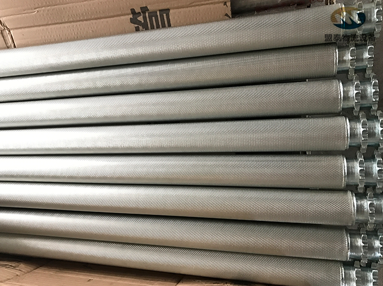 双链滚花镀锌辊 双链滚花镀锌辊